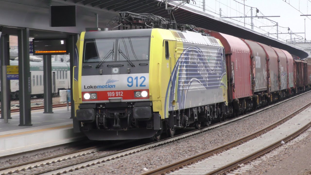 4K - 2021-01-30 Brescia... Stazione di Brescia 5/5 - Transiti di inizio anno