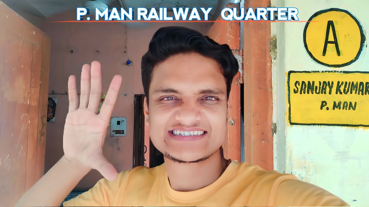 Railway Quarter Ke Aas -Paas Saaf Safai Chali 😍 | Pointsman Railway Quarter |