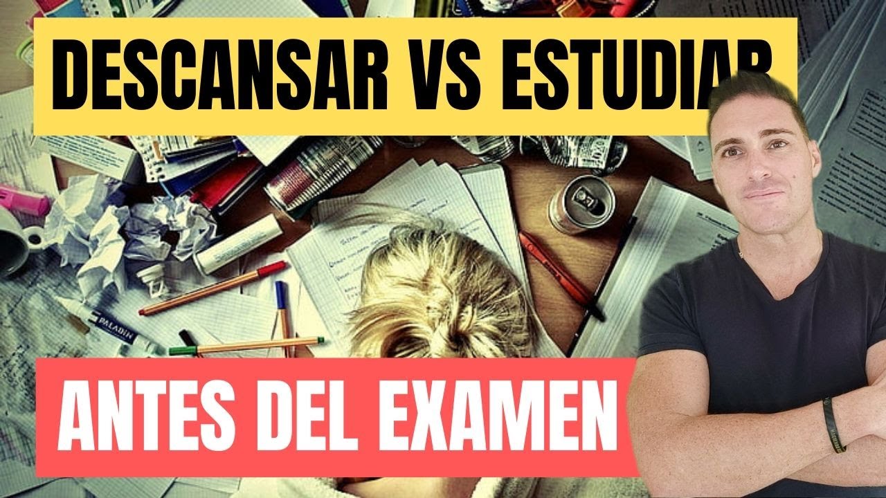 [OPOSICIONES📚] Que HACER antes de un EXAMEN🧠 IMPORTANTE🔝. Estudiar y seguir entrenando o desconectar