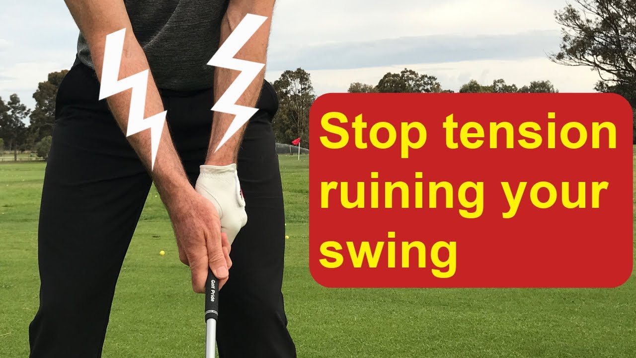 How to remove tension from your golf swing