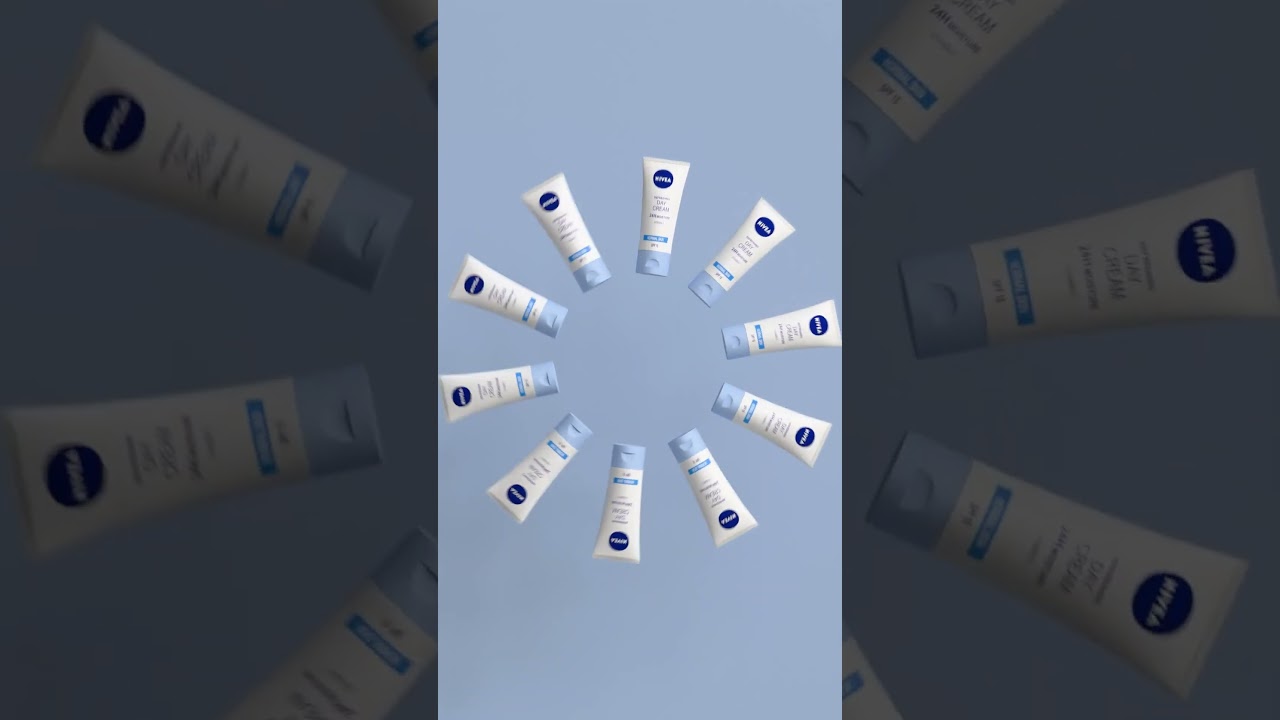 NIVEA Cream 3D Animation in Blender 🧴 | Realistic Product Ad | Viral CGI by STB Visions