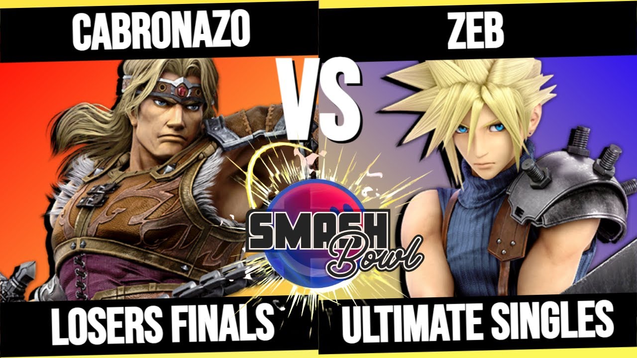 Cabronazo (Simon) vs Zeb (Cloud) - The Super SmashBowl #12 - Losers Finals