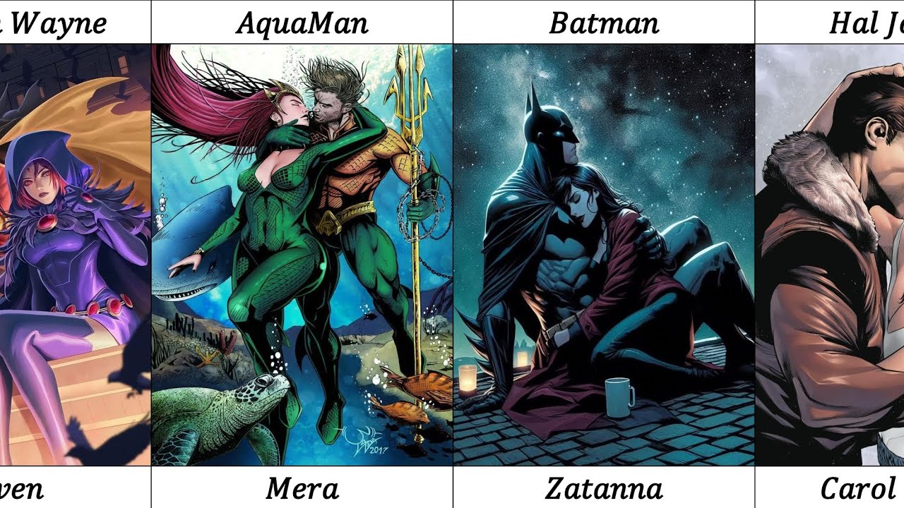 DC comics romantic interests (Part 2/2)