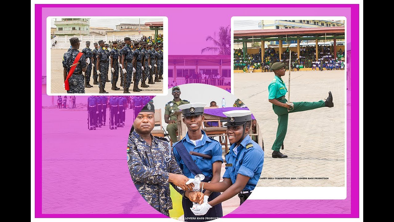 POTSIN T.I. Ahamdijja SHS won the 9th Regional Cadet Drill Competition in central region