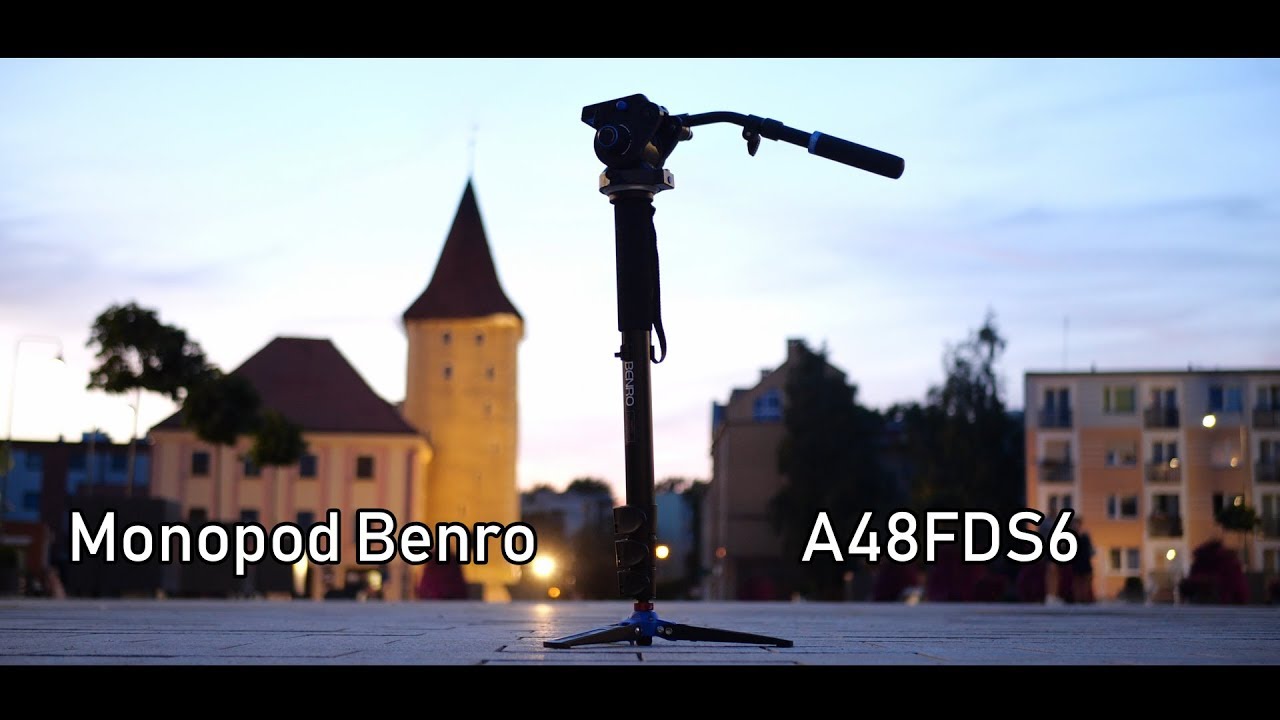 Monopod Benro A48FDS6 - Kilka słów + Footage