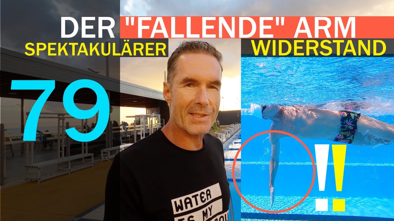 Spektakulärer Widerstand: der fallende Arm | Achte auf dieses MERKMAL beim SCHWIMMEN Tipp 79
