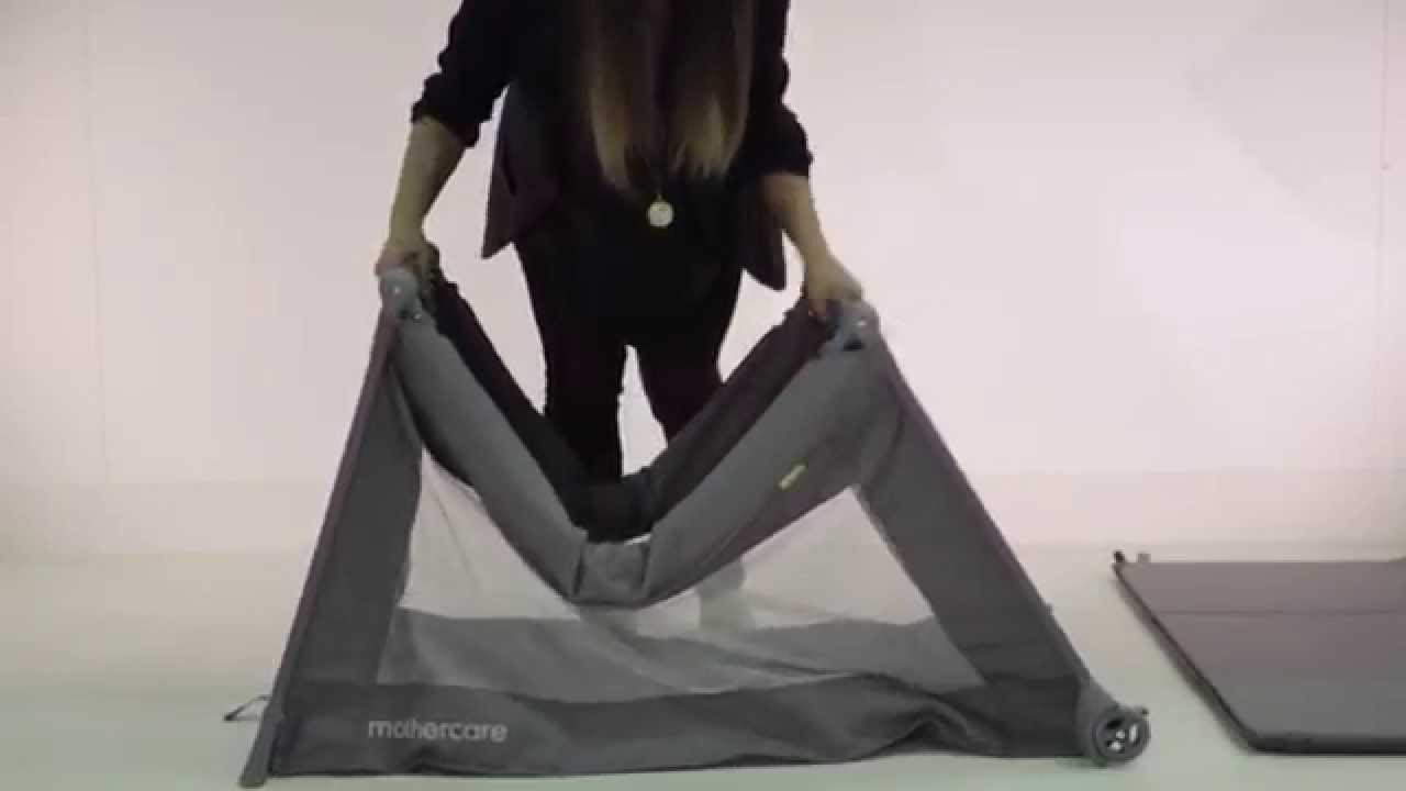 ▶ How to fold the Mothercare Sleepwalker Travel Cot
