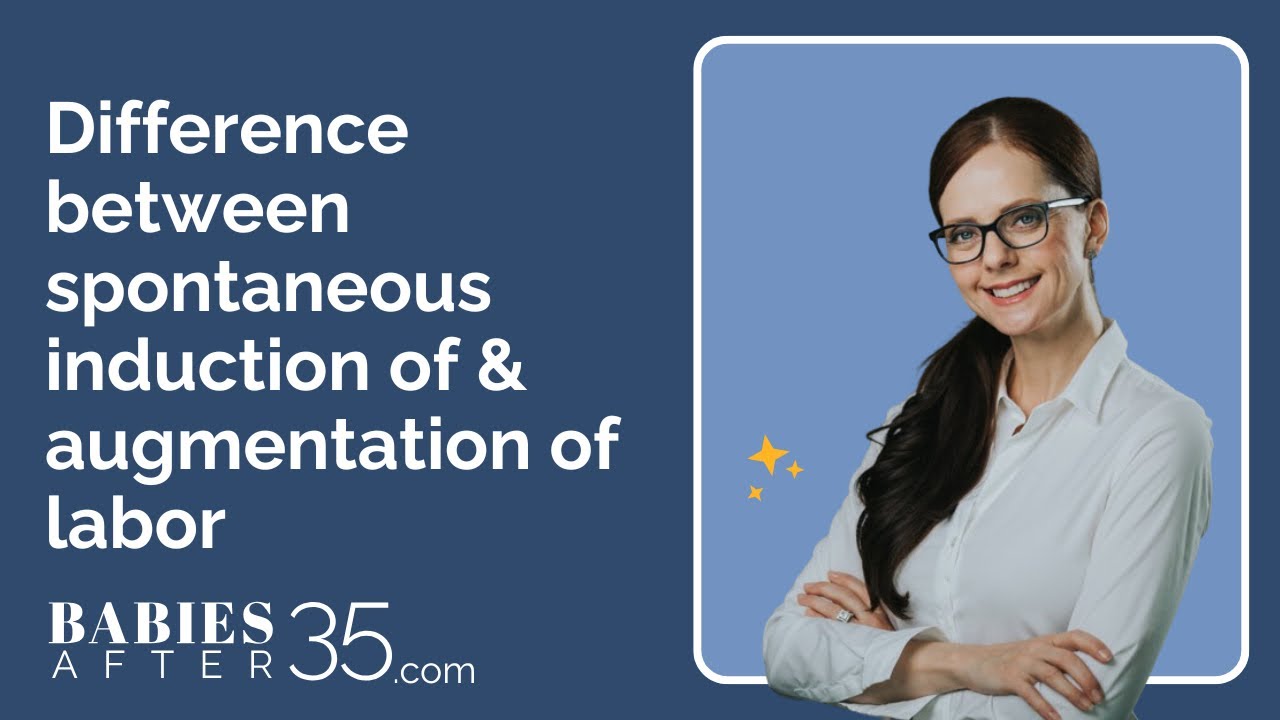 Difference between spontaneous labor, induction of labor and augmentation of labor