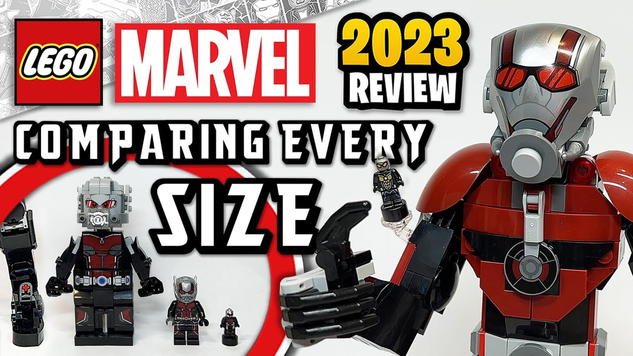 LEGO Ant-Man Figure (76256) - 2023 Set Review & Size Comparison