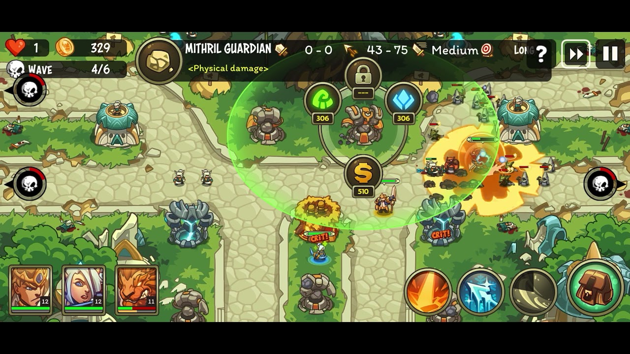 Empire Warriors TD - Level 5 - Hell