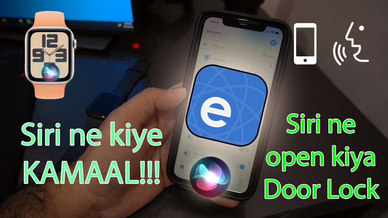 Ewelink Scene - Siri - I-phone - Apple Watch - Shortcuts - Sonoff Switches