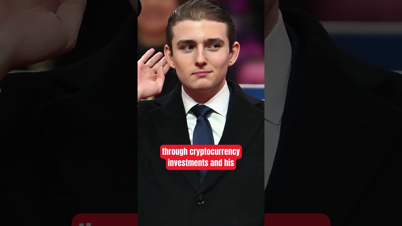Barron Trump&rsquo;s $80 Million Crypto Empire at Just 19! #fınulgen #barrontrump