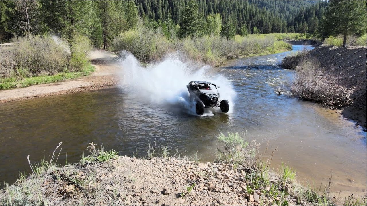Bogus 2021 - 100 Mile Loop, Snow Drifts, Water Crossing!