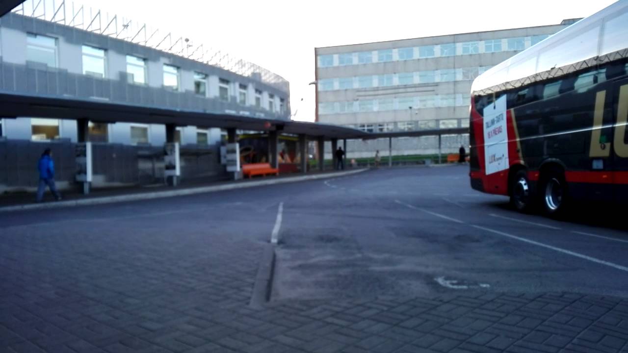 Tallinn Bus station tallinna bussijaam Lux Express Bus Platform