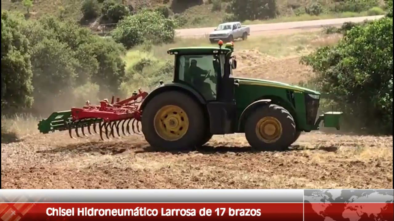 Chisel hidroneumático Larrosa de 17 brazos
