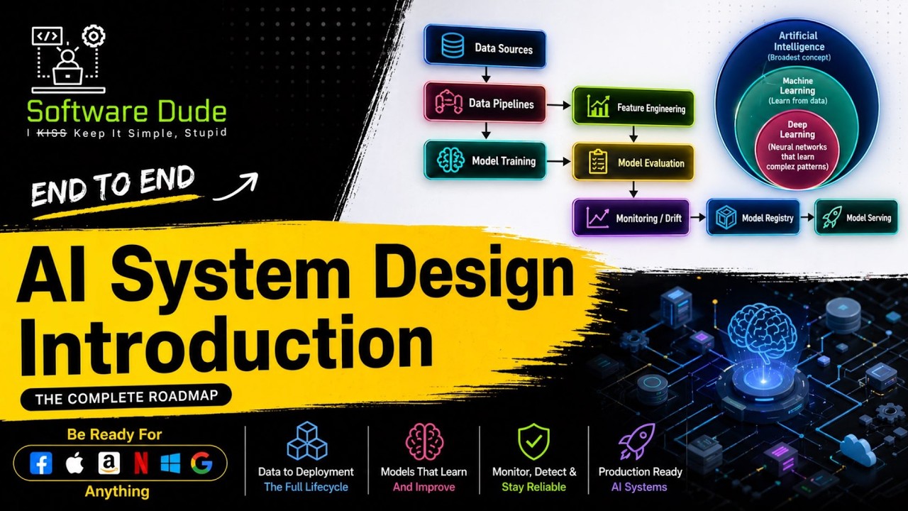 AI System Design Introduction (From beginner to pro) #ai #gpt #llm #genai  #ml #machinelearning