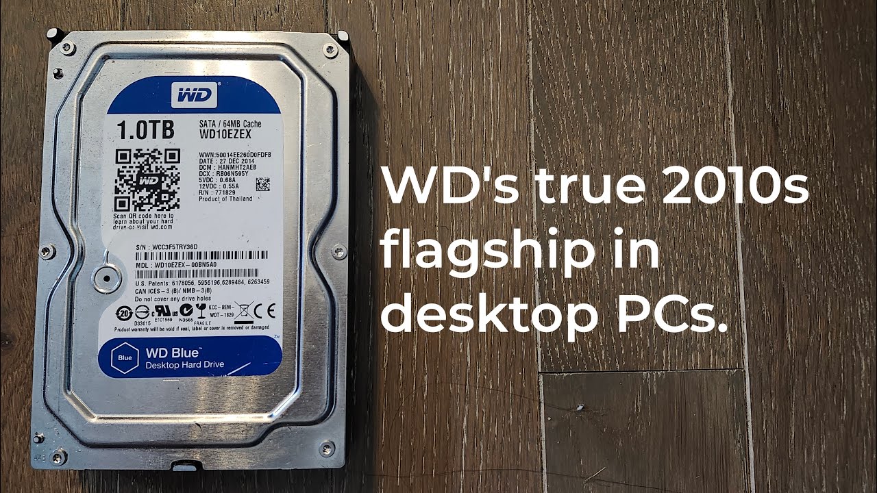 Hard Drive Sounds: Western Digital Blue WD10EZEX-00BN5A0