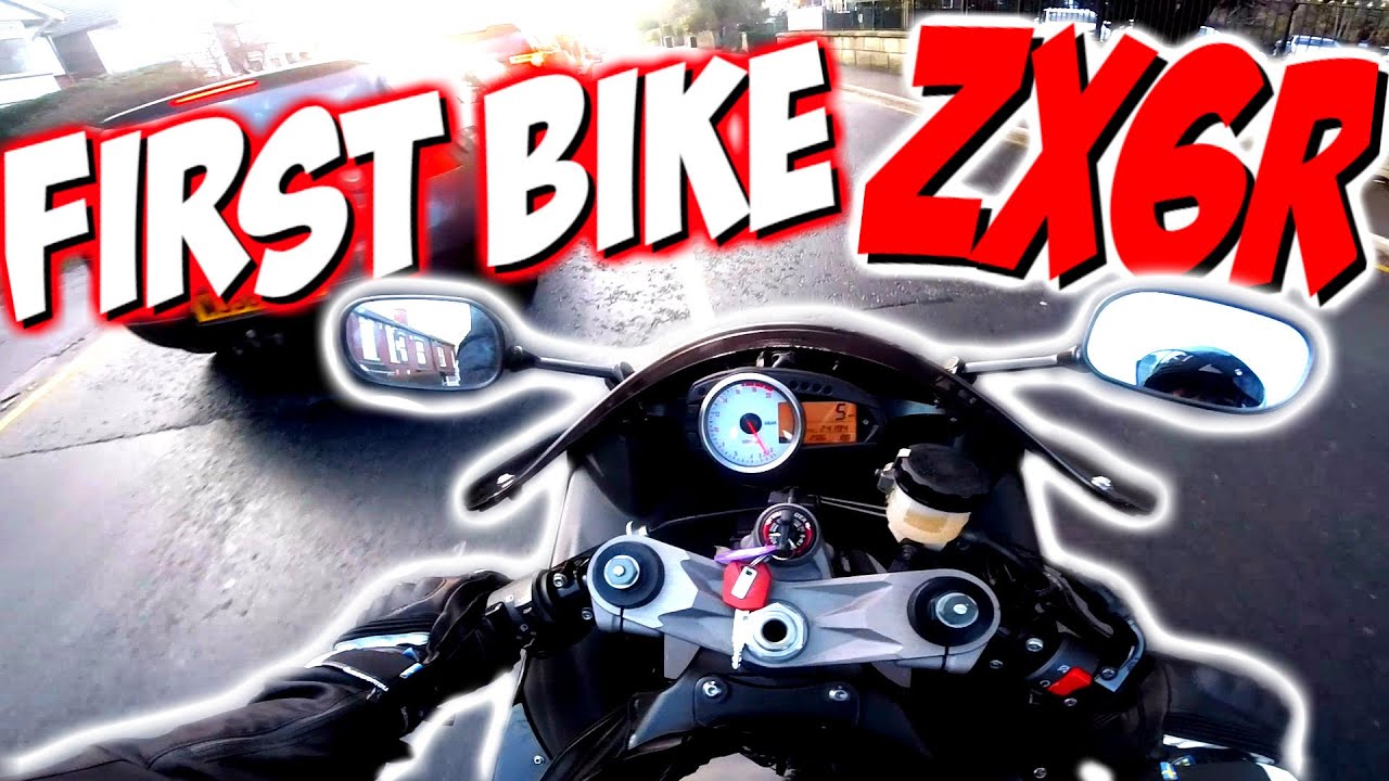 Покупка ZX6R в качестве моего ПЕРВОГО мотоцикла и поездка на нем домой за 5 часов...