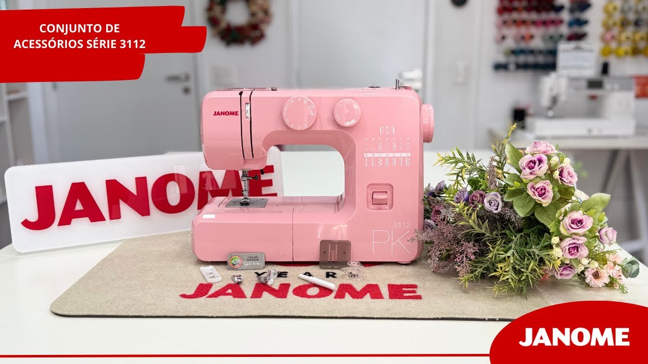 Conjunto de acessórios série 3112 Janome