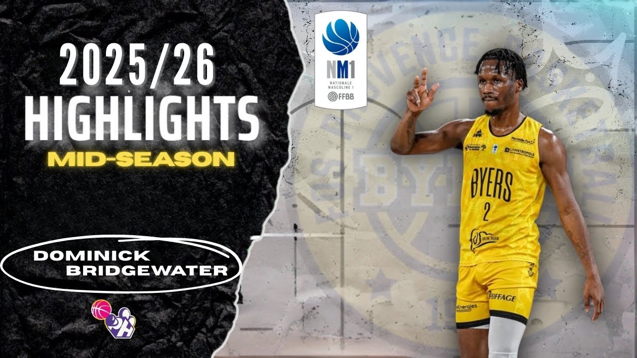 Dominick Bridgewater Mid-SZN Highlights 2025/26 || France NM1 || Team