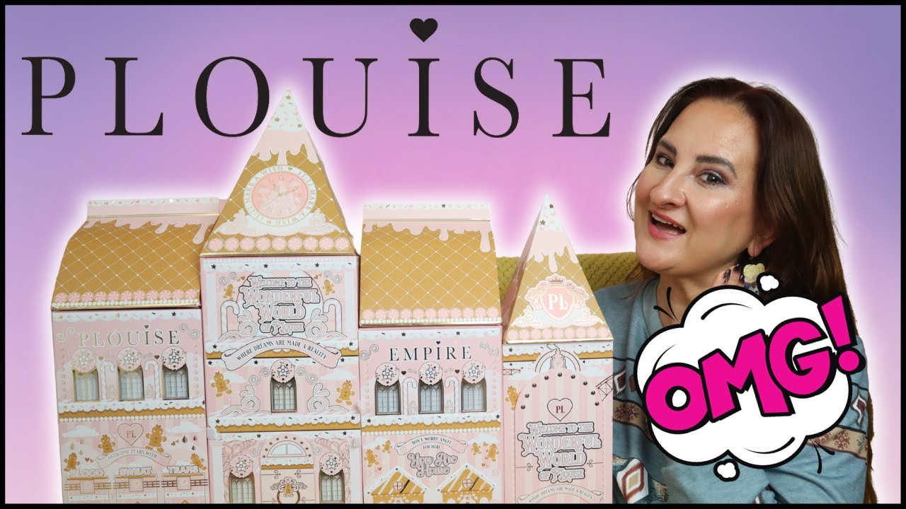 PLOUISE ADVENT CALENDAR 2023 UNBOXING - HOW MANY PALETTES!?