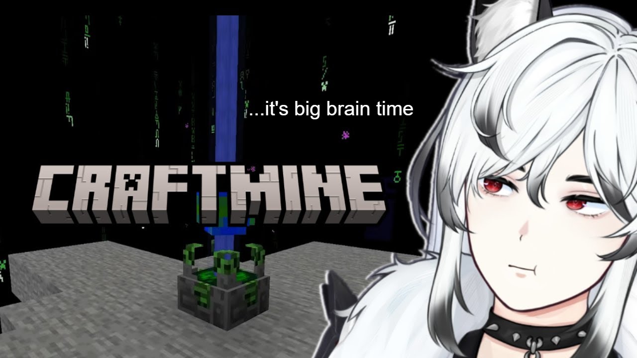 【CRAFTMINE】pawther yearns for the mines! ⛏️ but not your average minecraft!