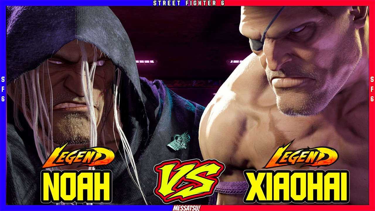 SF6 Noah (M.Bison) VS Xiaohai (Sagat)💥Messatsu!💥スト6💥Street fighter 6