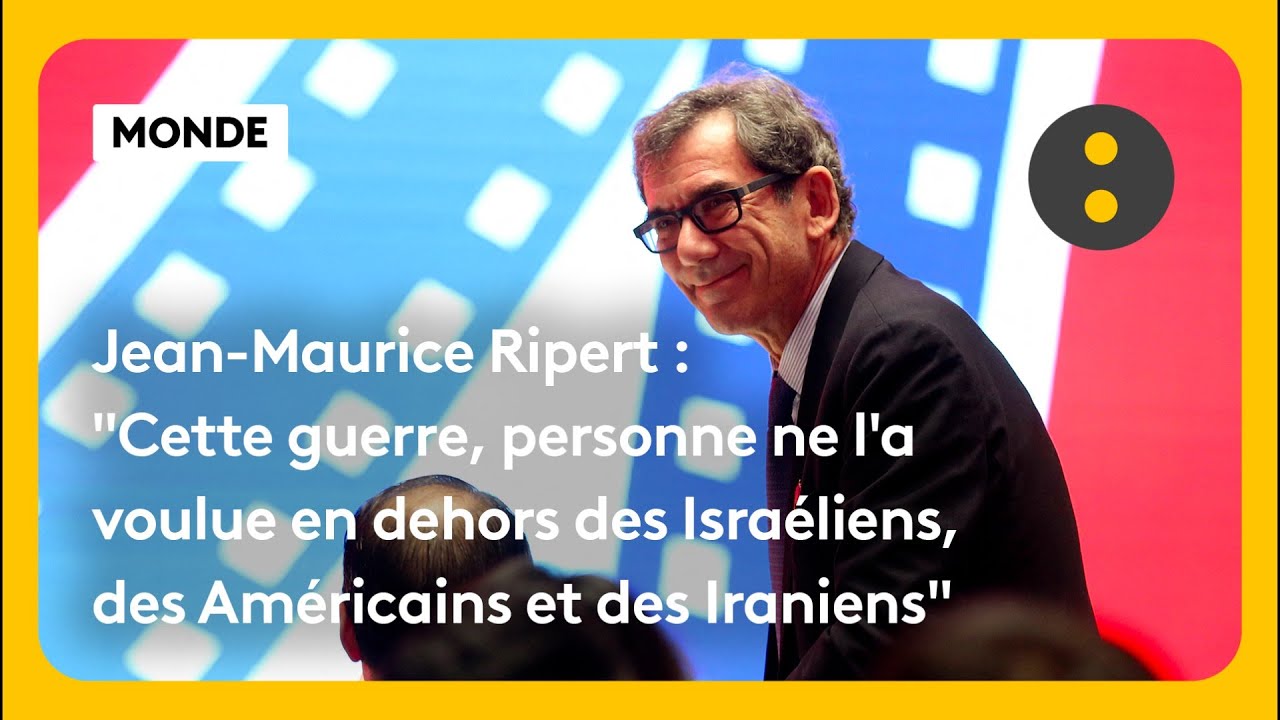 L'ancien ambassadeur Jean-Maurice Ripert est l'invité de 