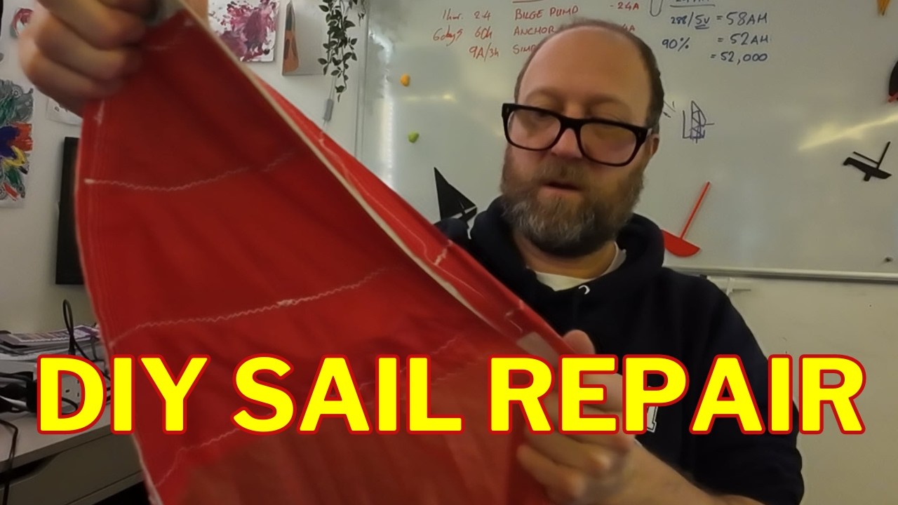 How To Do Your Own DIY Spinnaker Repair