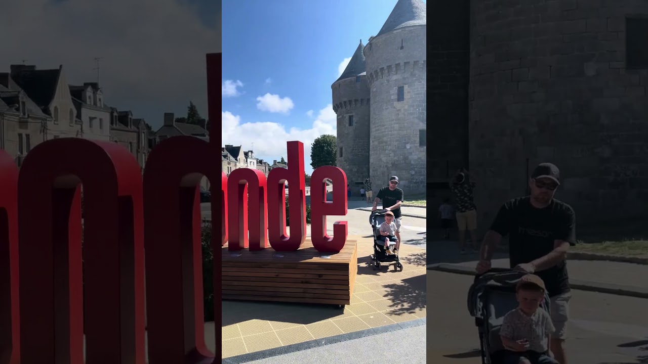 Visite du centre ville de Gu&eacute;rande !