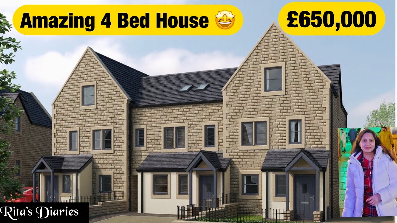Tour This Stunning 4 Bed Semi Detached House In Leeds || House Tour Uk || The Nesfield