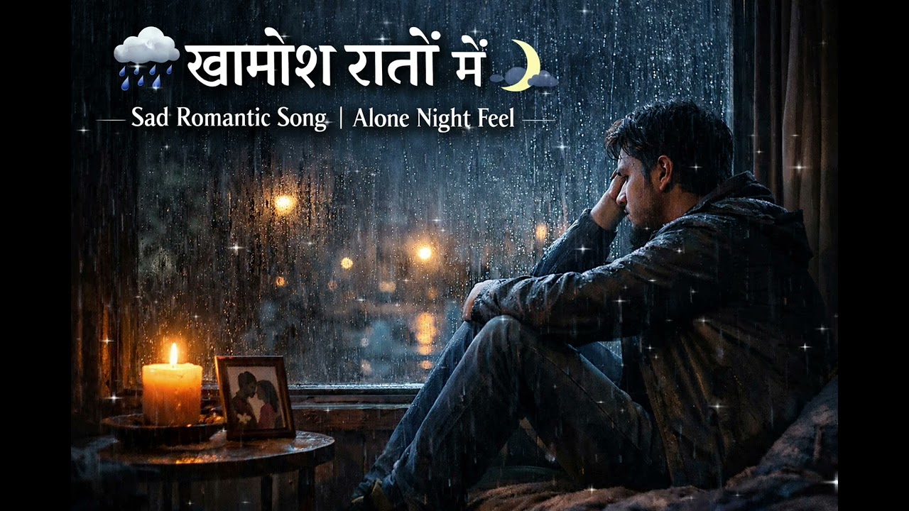 💔 खामोश रातों में तेरा ख़याल | Heart Touching Sad Song | Alone Night Feel 🌙