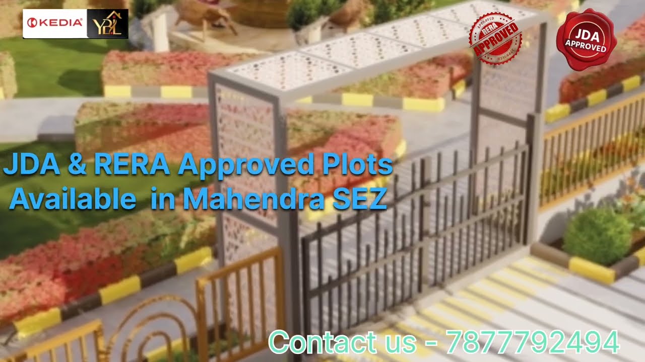 JDA g RERA Approved Plots Available in Mahendra SEZ Jaipur| Kedia Group 