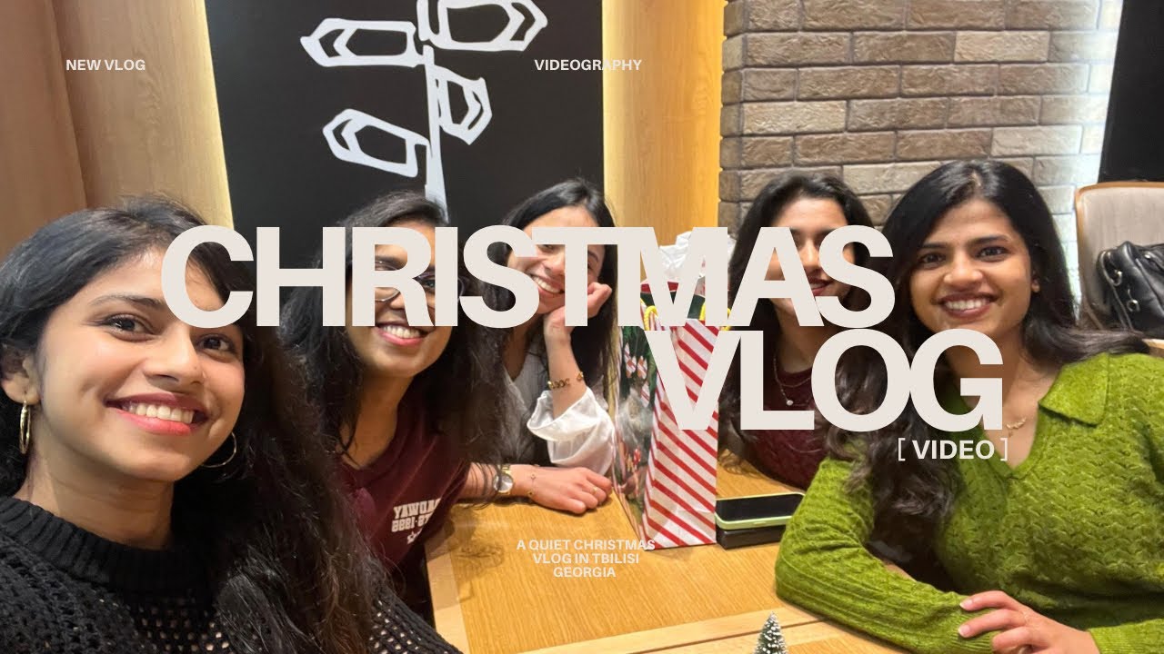 A quiet Christmas vlog❄️|Tbilisi,Georgia