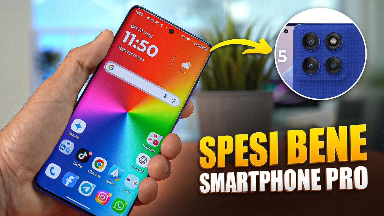 Motorola Edge 60 Pro: Questo Smartphone NON Doveva Essere Così… Eppure lo è