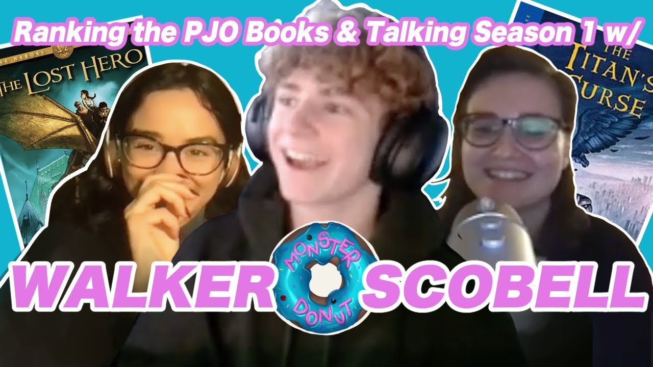 Walker Scobell on the Riordanverse, Future Seasons, and Playing Percy | Monster Donut: A PJO Podcast