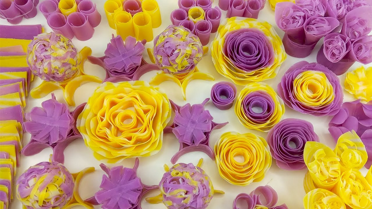 ASMR crushing soap flowers, soap balls and plates. Satisfying Video. Relaxing Sounds (no talking)!
