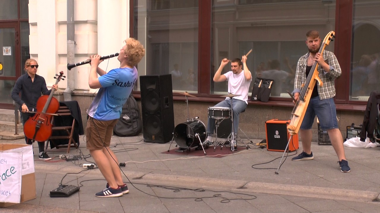 Will Will Rock You.Квартет музыкантов