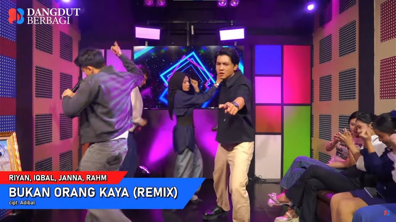 Riyan, Iqbal, Janna, Rahm - Bukan Orang Kaya (Remix) | Dangdut Berbagi 27 Agustus 2025