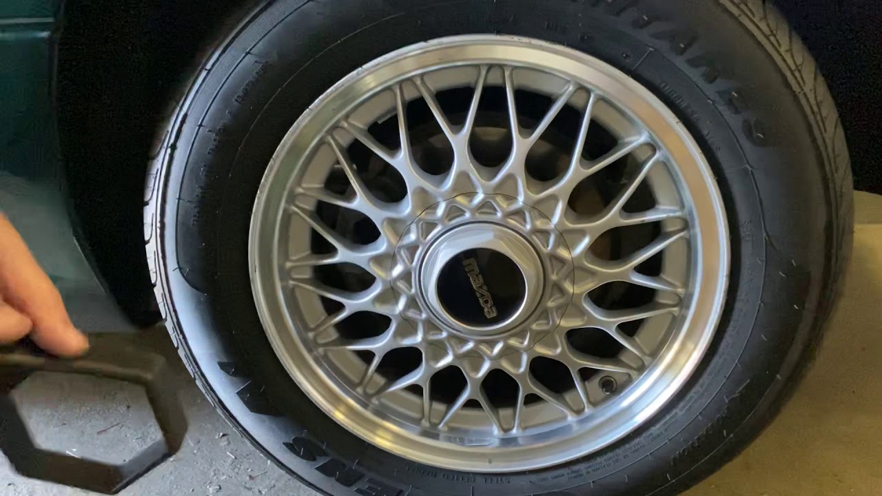 BBS center cap removal.