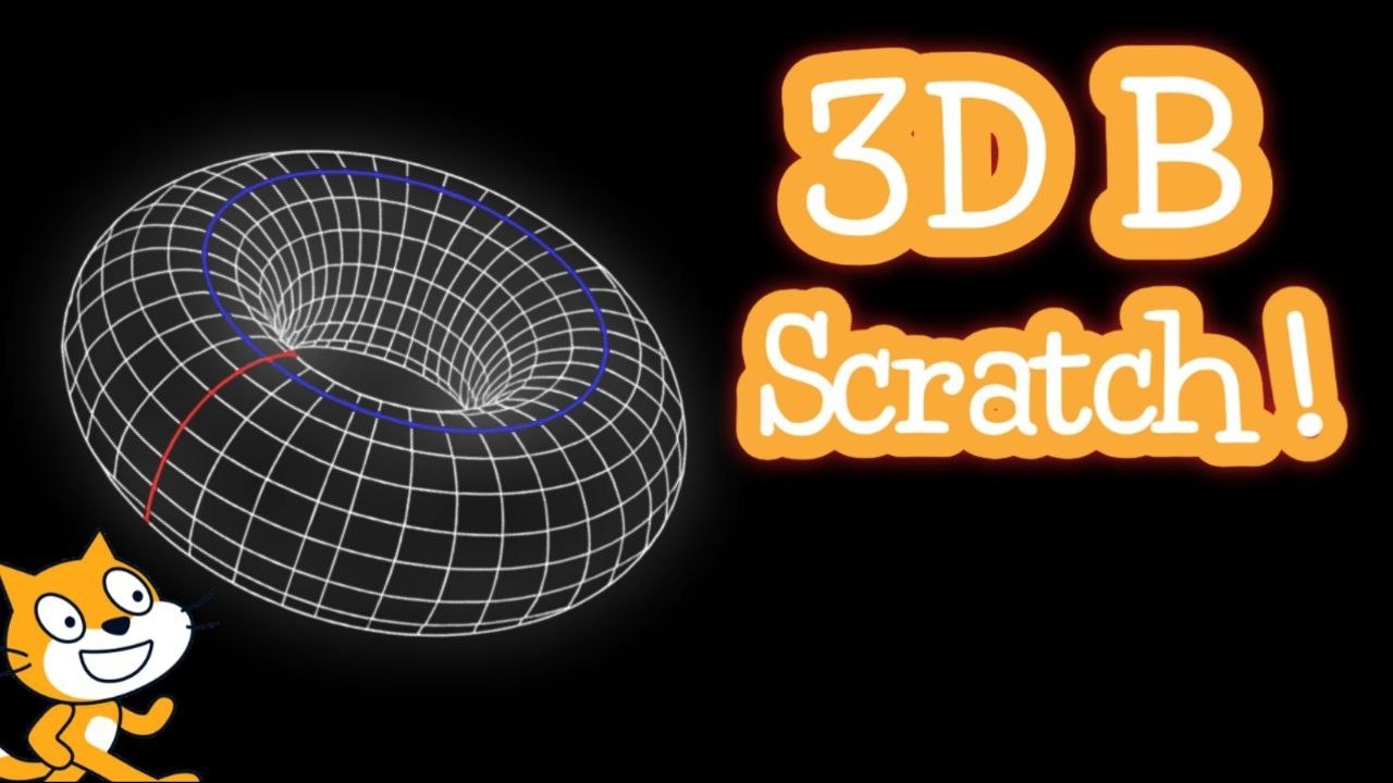 Как сделать 3D на scratch? Урок 1 - 3D точки