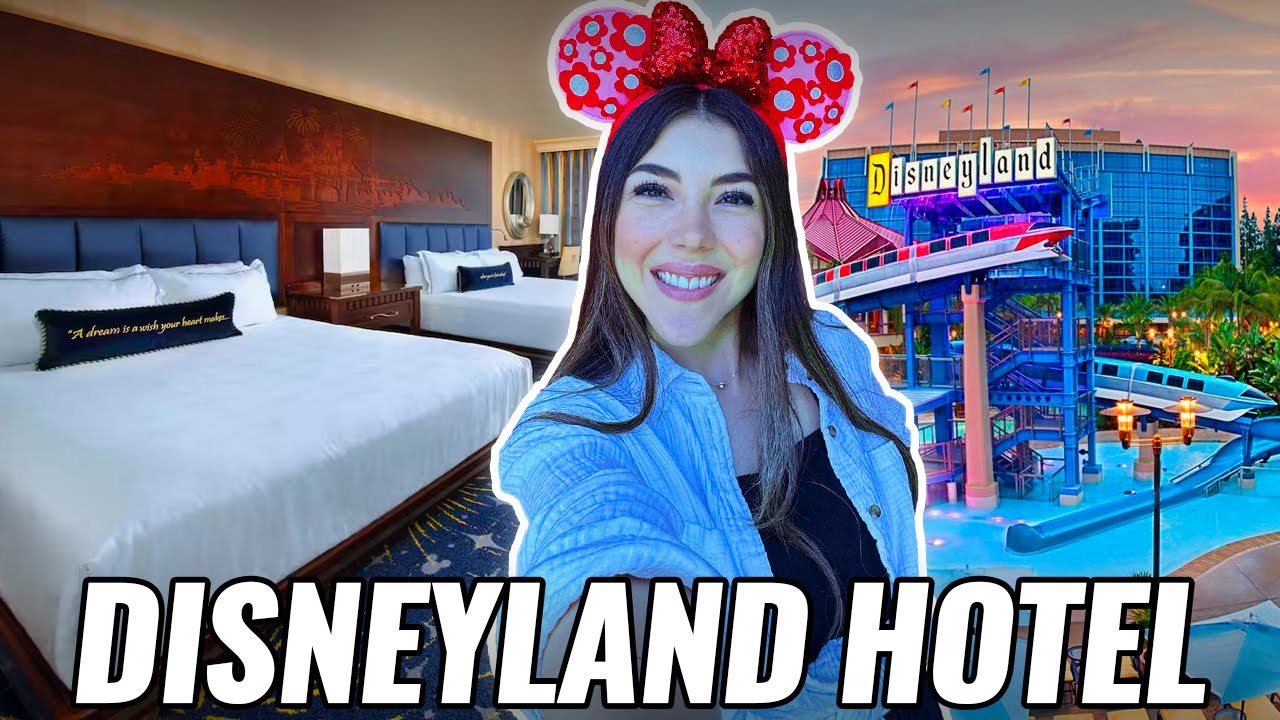 Me Hospedé en el Disneyland Hotel 🥰 / Recorrido por el hotel