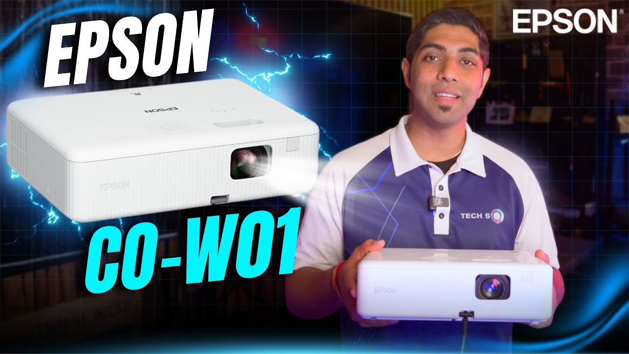 Epson CO-W01 — Bright Projector for Home & Office (Hands-On Review)