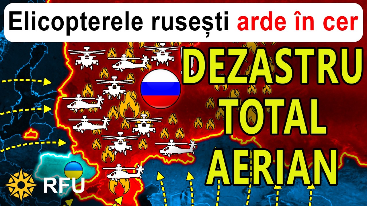 Criză aviatică: Flota rusă de elicoptere suferă pierderi masive pe mai multe fronturi | RFU News
