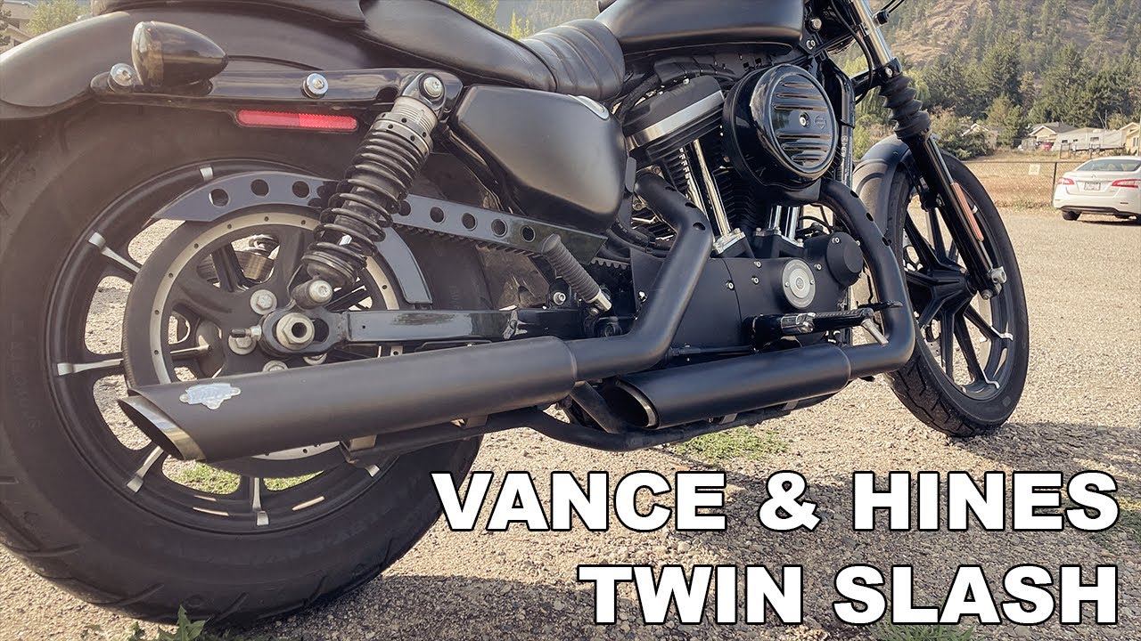 Vance and Hines Twin Slash 3
