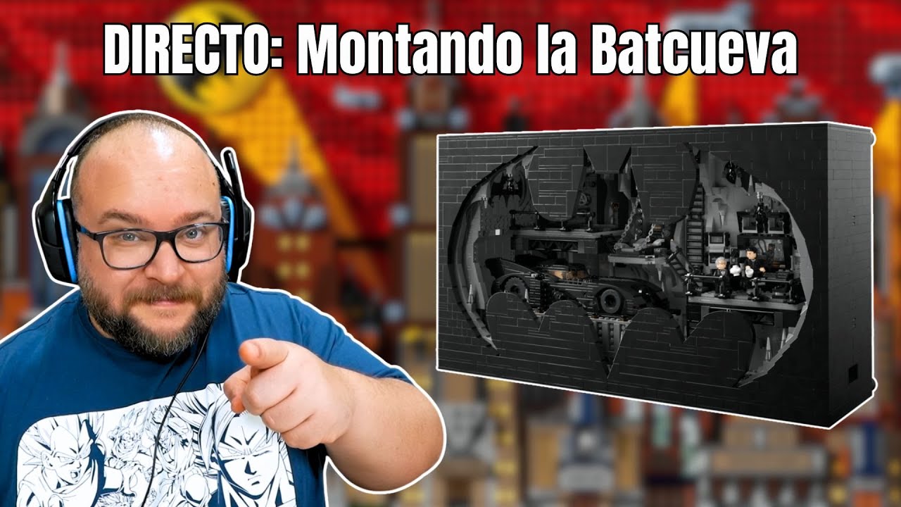 DIRECTO montando la BATCUEVA 3 | Batman