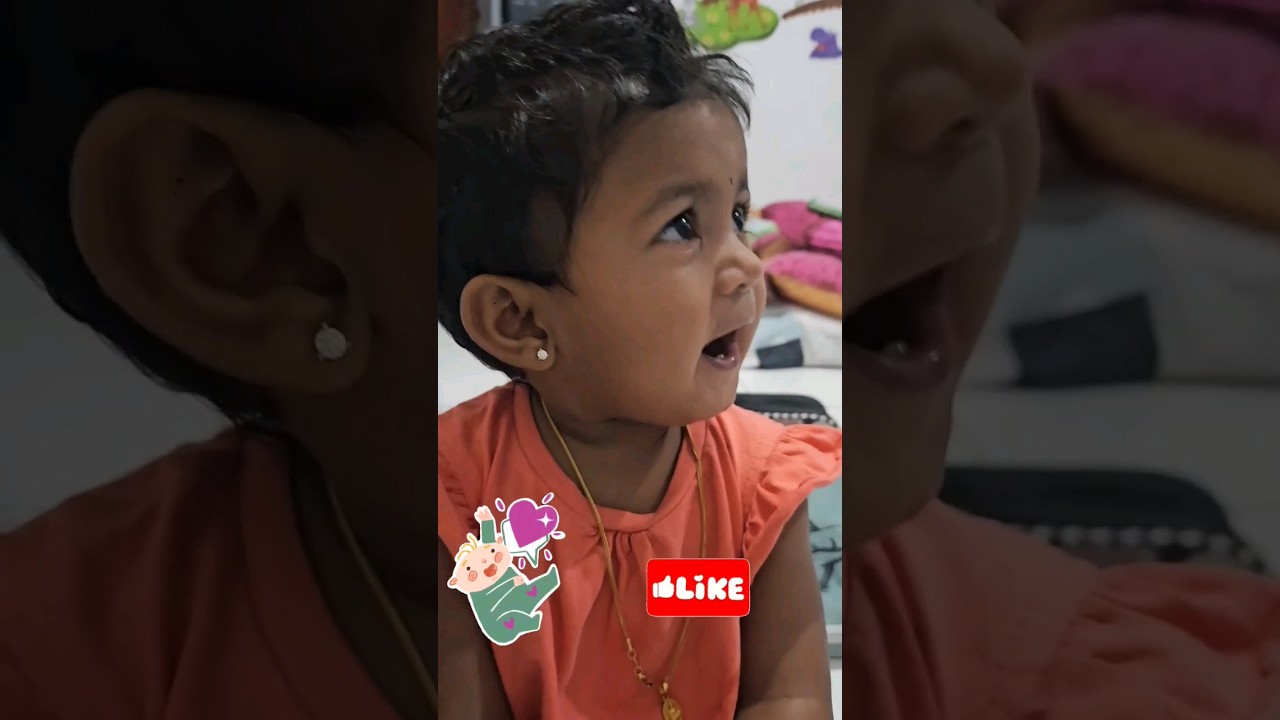 Baby saying thatha | Baby first words | Cute baby video #shorts #shortsbeta
