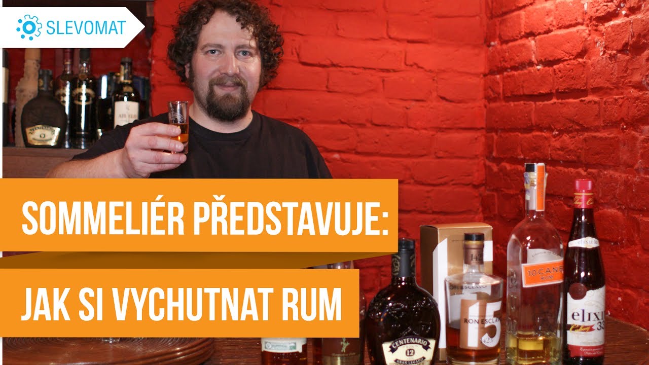 Sommeli&eacute;r rad&iacute;: Jak si vychutnat rum