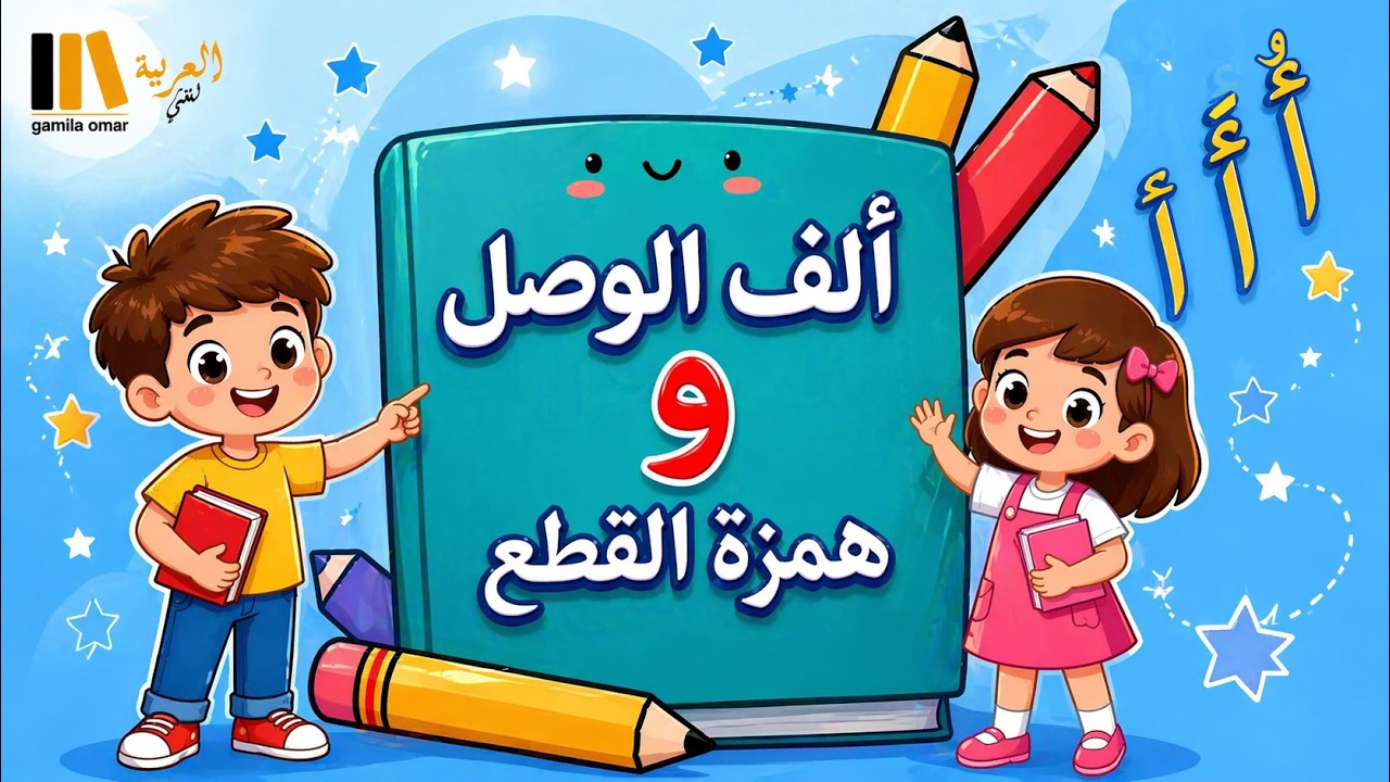 ألف الوصل وهمزة القطع - الصف الثالث الابتدائى