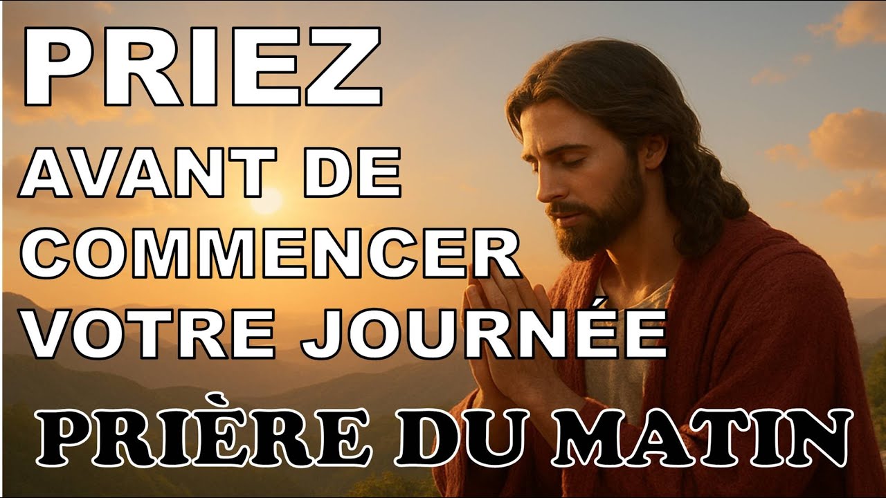 Prière du matin pour fortifier sa foi avant de commencer la journée | Prière du matin